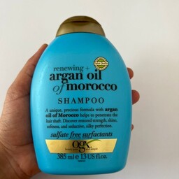 شامپو  مو او جی ایکس مدل آرگان  Argan Oil Of Morocco حجم 385 میلی لیتر 