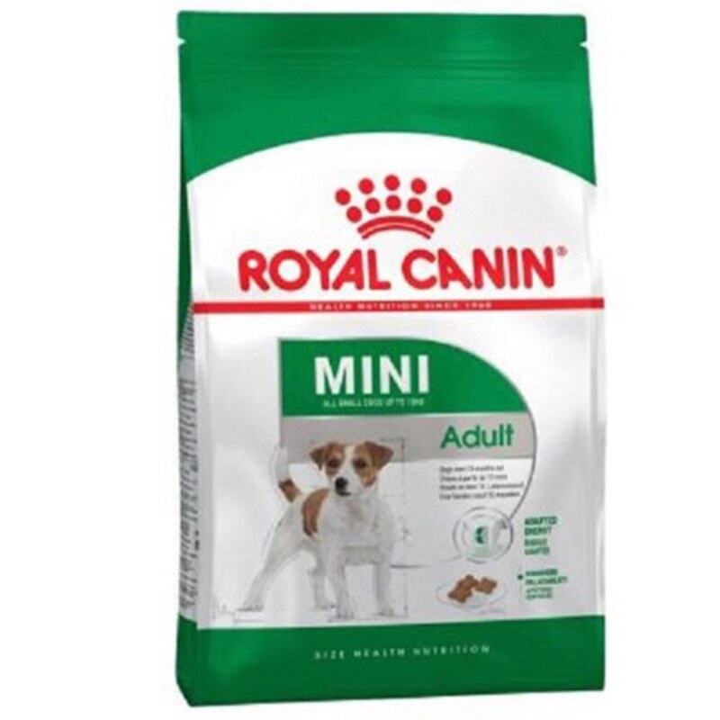 غذای خشک سگ رویال کنین مدل MINI Adult وزن 8 کیلوگرم