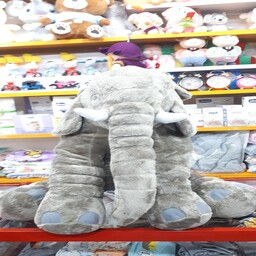 اسباب بازی عروسک فیل پولیشی  سایز بزرگ خارجی و جنس درجه یک 