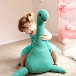 عروسک دایناسور نمدی بزرگ 