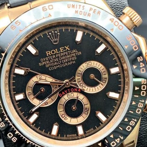 ساعت مچی رولکس مردانه مارک مشهور بند رابر اصلی ROLEX daytone