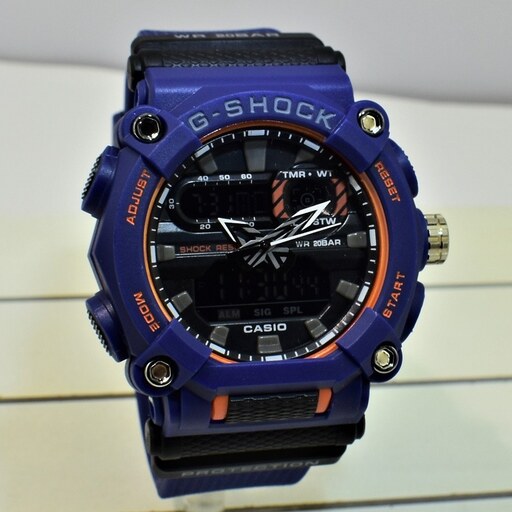 ساعت جی شاک CASIO G SHOCK ABSORBING   دوزمانه C