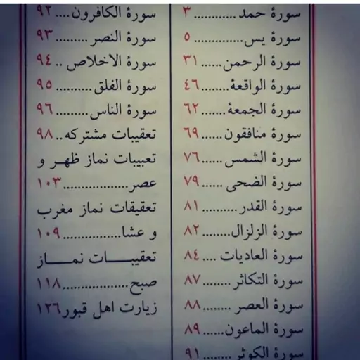 قرآن بیست سوره کوچک برای گیفت و هدیه بسته 200تایی