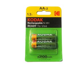 باتری قلمی قابل شارژ کداک مدل Rechargeable 2600 mAh بسته 2 عددی