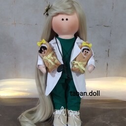 عروسک  پزشک (عروسک روسی پرستار ،ماما)