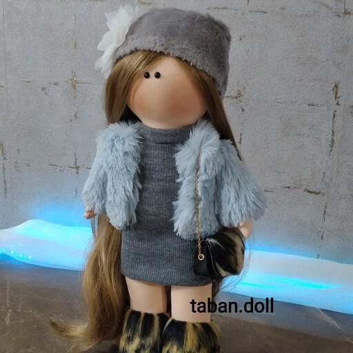 عروسک روسی دختر موبلند (کت و کلاه خزدار)