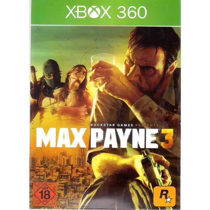 بازی ایکس باکس مکس پین 3 Max Payne 3 XBOX 360 
