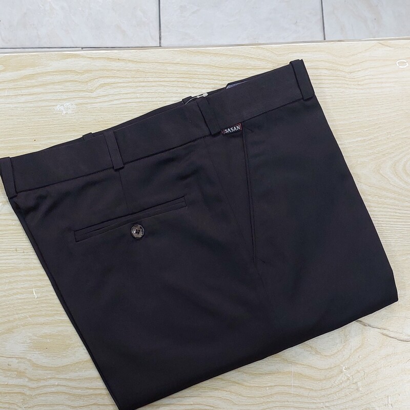 شلوار پارچه ای مردانه  قهوه ای سوخته  مایل به مشکی سایز 44 تا 52