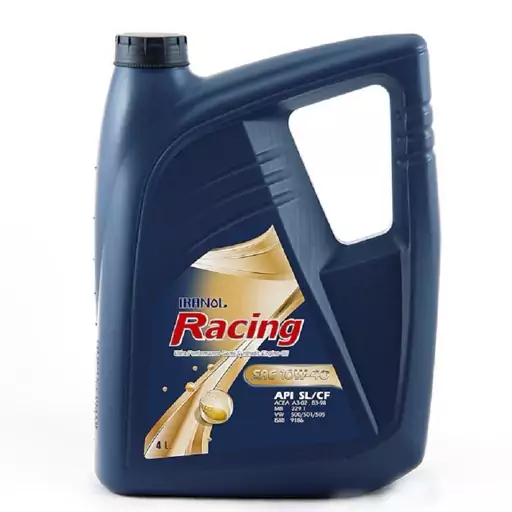 روغن موتور ایرانول ریسینگ Racing 10W40 حجم 4 لیتر