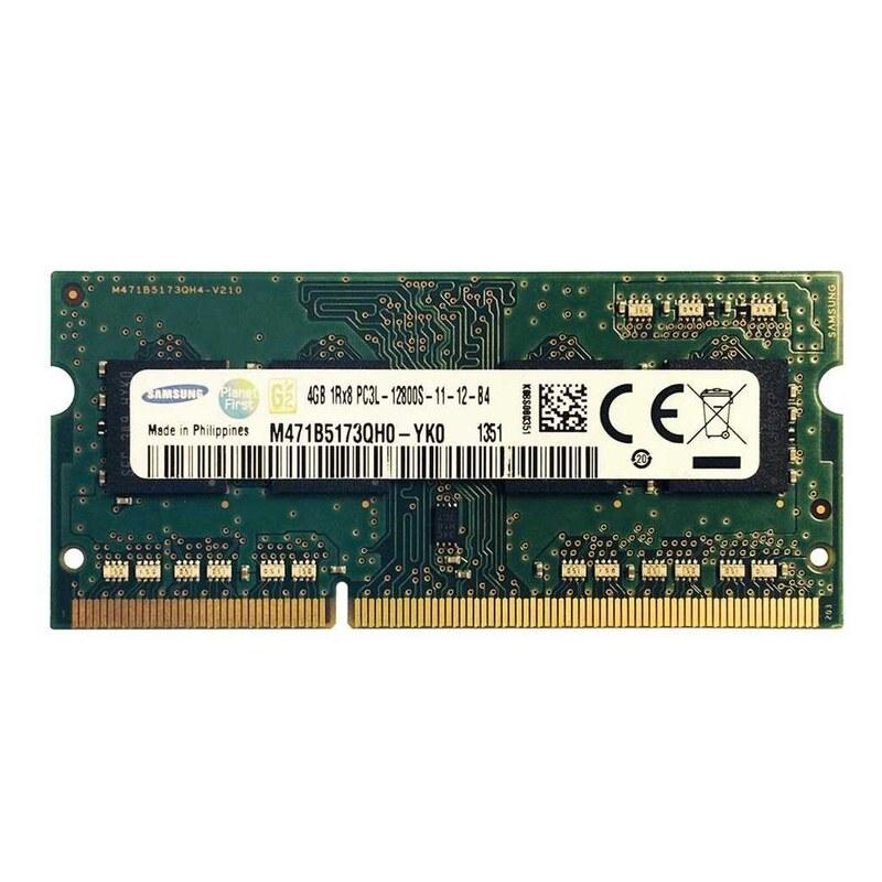 رم لپ تاپ DDR3L تک کاناله 1600 مگاهرتز CL11 سامسونگ مدل 12800S ظرفیت 4 گیگابایت