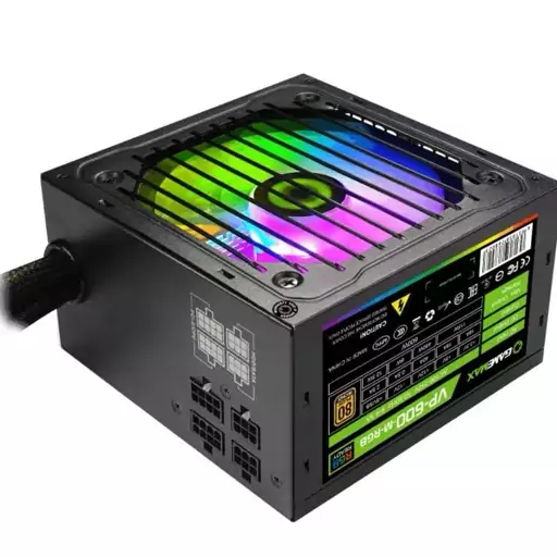 پاور 600 وات گیم مکس VP600 RGB M Bronze Semi Modular