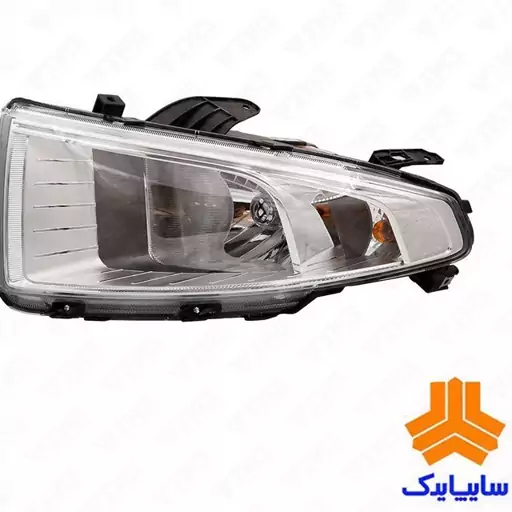 مجموعه چراغ جلو راست قاب سفید برلیانس H220 ، H230 سایپایدک

