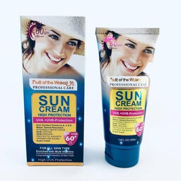 کرم ضد آفتاب بی رنگ وکالی spf60 