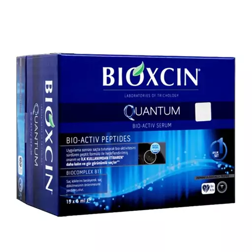 پک 15 عددی سرم ضد ریزش بیوکسین کوانتوم BIOXCIN QUANTOM مناسب تمام موها حجم 6 میل