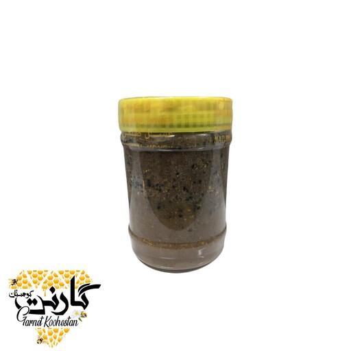 معجون سیاه گارنت کوهستان (اکسیر سلامتی) عسل غنی شده با سیاهدانه-گیاهان دارویی و ادویه های مخصوص (250 گرمی) 