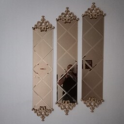 آینه دکوراتیو سه تیکه پلکانی