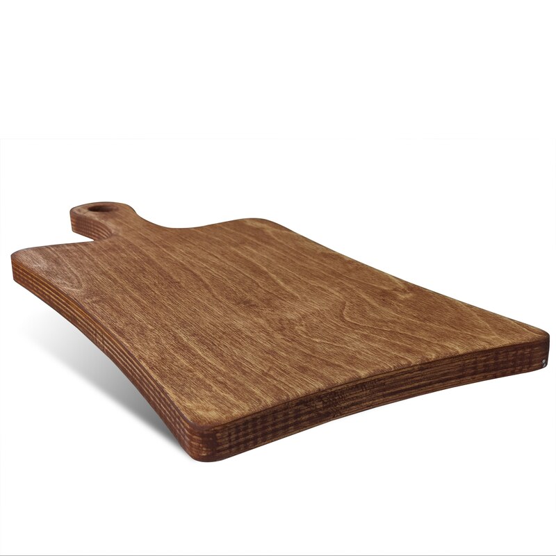 تخته سرو یا تخته برش چوبی در دو رنگ