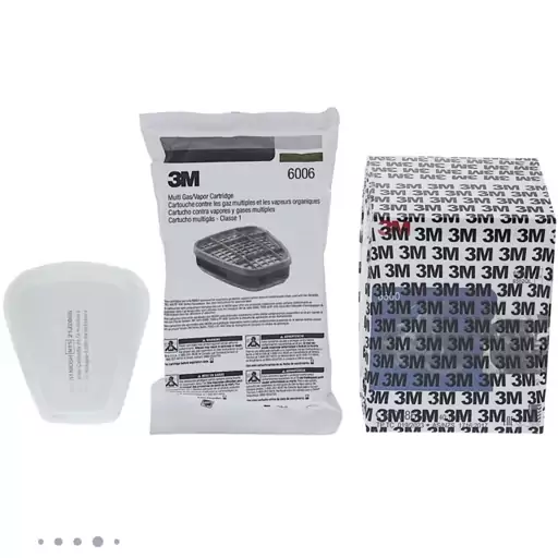 ماسک ایمنی نیم صورت 3m مدل 6502