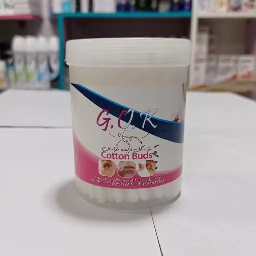 گوش پاک کن G.O.K ارکیده گل خراسان - بسته 100 عددی