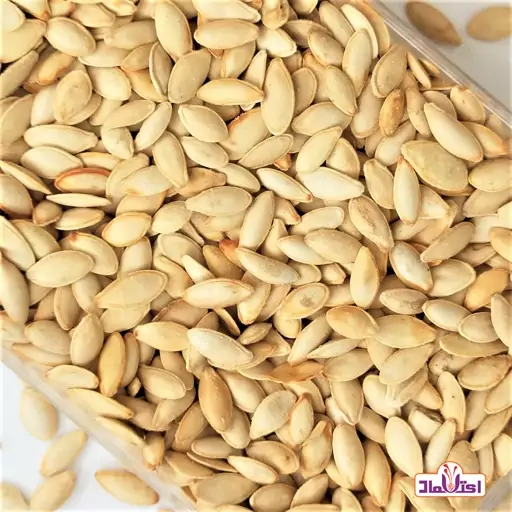 تخمه کدو ریز اعلا 500 گرمی اعتماد نمکی و پرمغز(کدو)