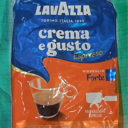 دان قهوه لاوازا کرما گوستو فورته اسپرسو 1000 گرمی Lavazza Crema Gusto Forte
