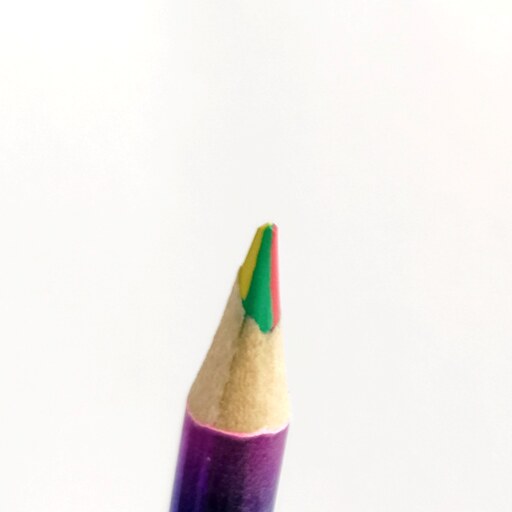 مداد 4  چهار رنگ بدنه رنگی