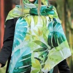 روسری نخی منگوله دار دور دوز محصولی از برند ایرانی قواره بزرگ با تم رنگی خاص شاداب و جذاب مخصوص خانم های خوش سلیقه 

