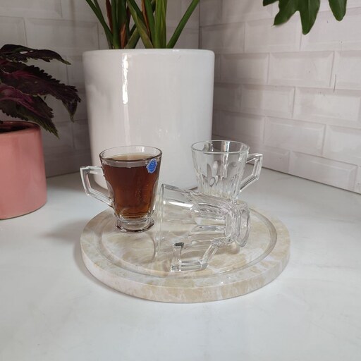 لیوان چای خوری کازا کد478 محصول مشترک ترکیه ایران برندمعتبر اومیکس طراحی خاص