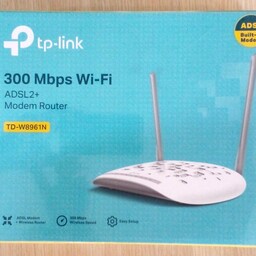 مودم ADSL2 PLUS تی پی لینک TP linkدو آنتن مدل  8961  گارانتی اصلی 3 ساله