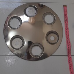 قالپاق فلزی شش سوراخ املورد استیل یک عدد مناسب ایسوزو و آمیکو