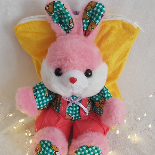 کیف عروسکی کوله مهدکودکی عروسکی خرگوش 