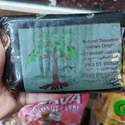 تمر هندی بدون هسته ( natural tamarlnd) 500 گرمی