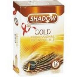 کاندوم شاپور مدل گولد 12عددی shadow gold