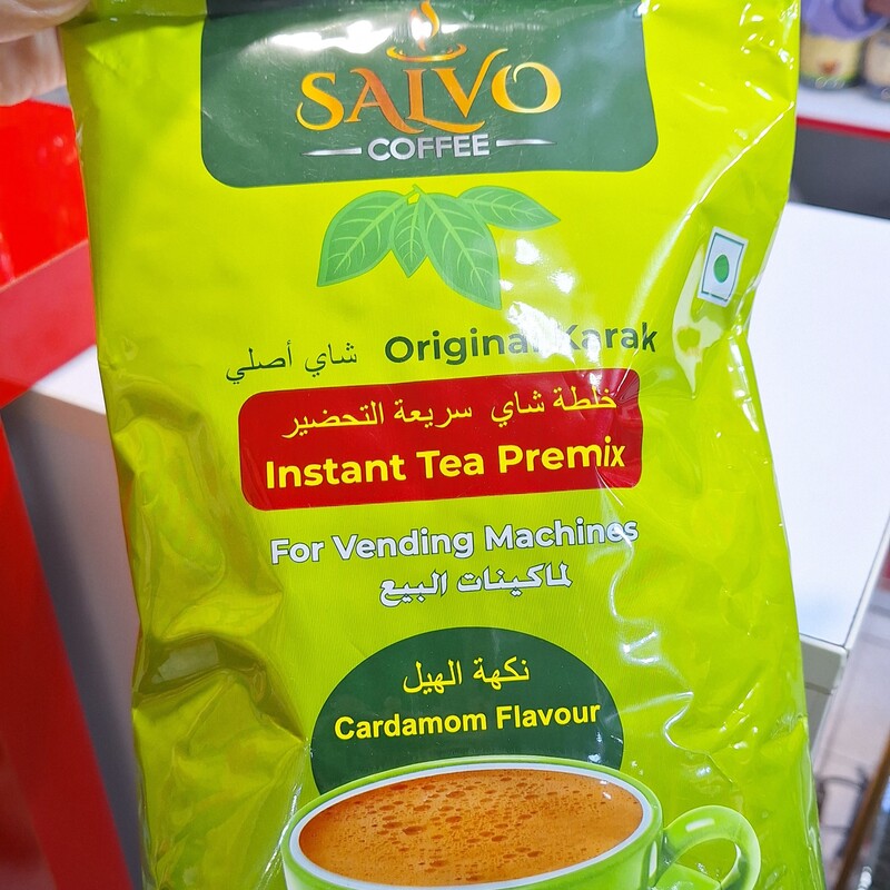 چای کرک اصلی برند سالوو با طعم هل در وزن یک کیلویی