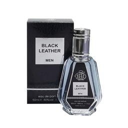 عطر ادکلن مردانه فراگرنس ورد کرید اونتوس بلک لدر (Fragrance World Black Leather) 50 میل