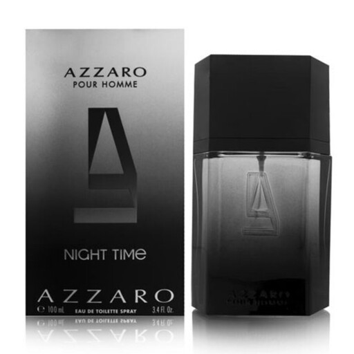 عطر ادکلن اورجینال آزارو پورهوم نایت تایم اصل 100 میل   Azzaro Night Time Pour Homme