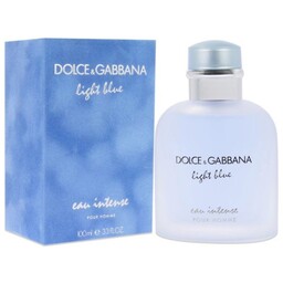 عطر ادکلن دولچه گابانا  دی اند جی لایت بلو او اینتنس مردانه اصل Dolce   Gabbana Light Blue Eau Intense Pour Homme