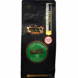 قهوه 100درصد عربیکا برزیل اسپیشیال گرید (ای )برند کینگ کافی 340 گرمی