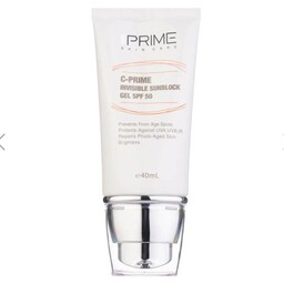 ژل ضد آفتاب پرایم SPF 50 مدل C-PRIME ظرفیت 40 میلی لیتر انقضا 1406 ژل ضد آفتاب پریم