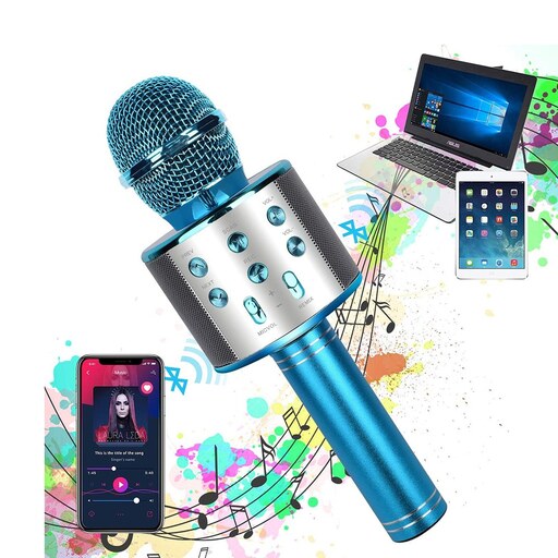 میکروفون اسپیکردار برند KARAOKE WS-858