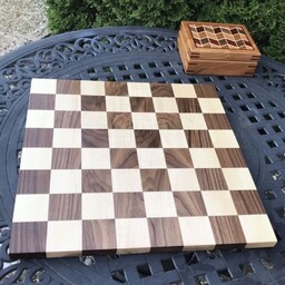 صفحه شطرنج چوبی