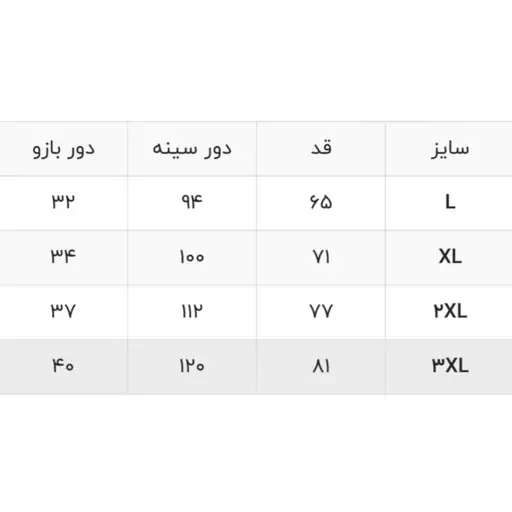 تیشرت مردانه نخ پنبه در رنگبندی و سایزبندی