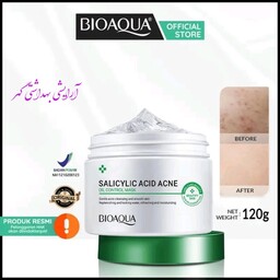 ماسک ژل ضد جوش و کنترل کننده چربی پوست سالیسیلیک اسید اورجینال بیوآکوا (BIOAQUA)