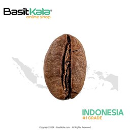 قهوه اندونزی پریمیوم گرید 1 واشد دستچین سفید - روبوستا بسیط (5 کیلوگرم)
