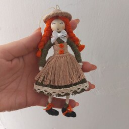 عروسک  انشرلی در سایز های مختلف و رنگ های زیبا جنس مکرومه در انواع مختلف 
