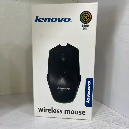 ماوس بی سیم lenovo  مدل 1600 DPI