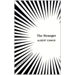 کتاب رمان The Stranger ( بیگانه)، اثر Albert Camus (آلبر کامو )،چاپ اورجینال،جلد برجسته شومیز ، فلسفی