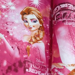 پارچه  روتختی ملحفه ای  عرض دو  و چهل سانت  روبالشی   ملافه ای  رو تشکی frozen فروزن