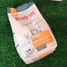 غذای خشک بابین سگ تمام نژادها (  تا 2 سالگی) بدون غلات طعم مرغ 3 ک (تولید فرانسه) 
Babin Junior Grain Free With Chicken