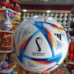 توپ فوتبال جام جهانی سایز 5 با ضمانت همراه با سوزنی وارسال رایگان در ارزانکده توپ کرمان 